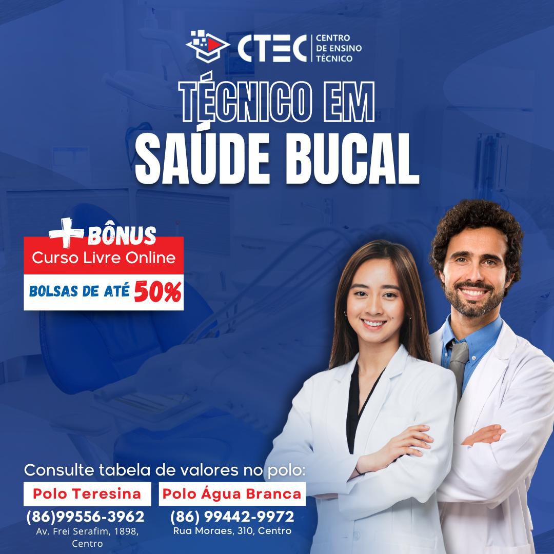 TÉCNICO EM SAÚDE BUCAL – CTEC